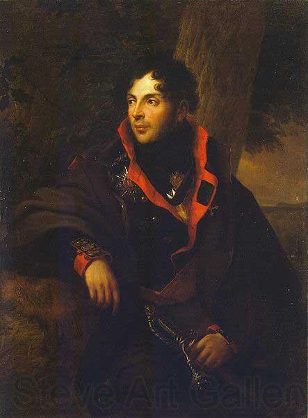 Friedrich Georg Weitsch Portrait of Nikolay Kamensky (1776-1811, ', ', ', ', ', ', ', '), Russian general, oil painting